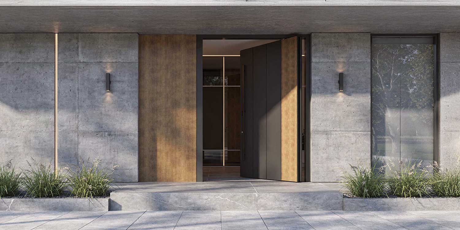 Pivot door application 5